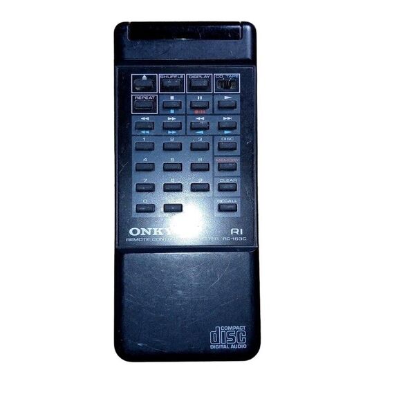 ONKYO RC-163C Remote Control Tested Works Genuine OEM - Picture 1 of 3